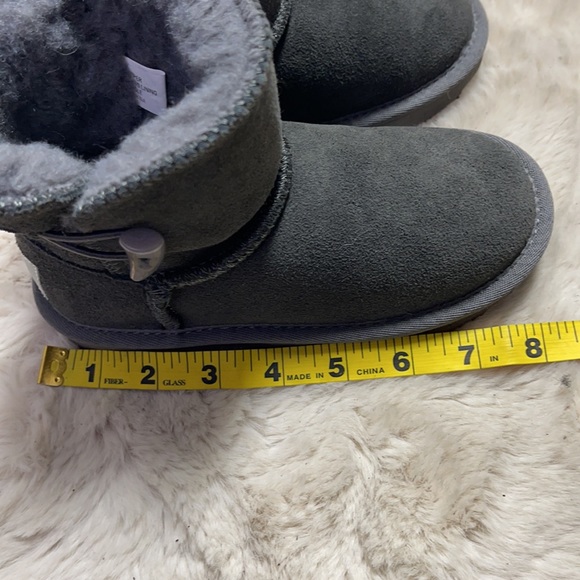 Aussie Merino Suede/Wool Kids Boots Y11 - Picture 15 of 16
